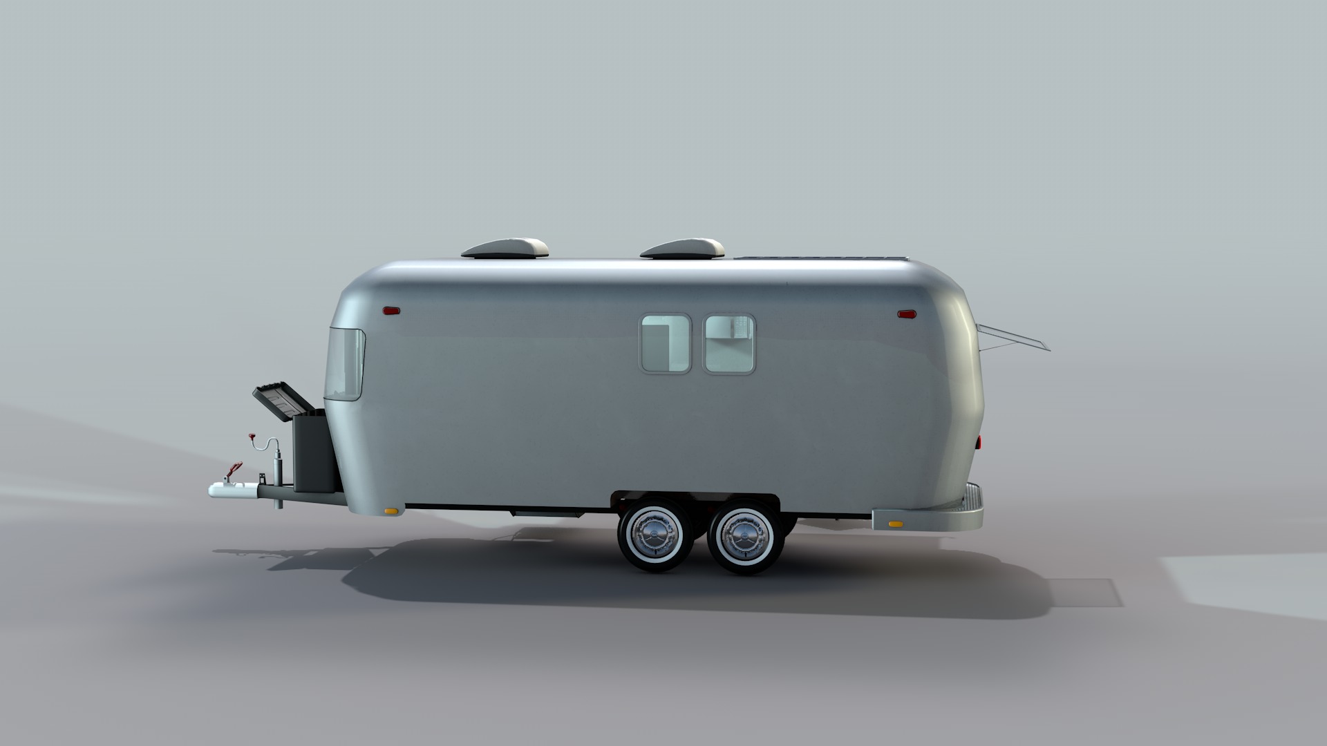 Furnished Trailer 3D model_3
