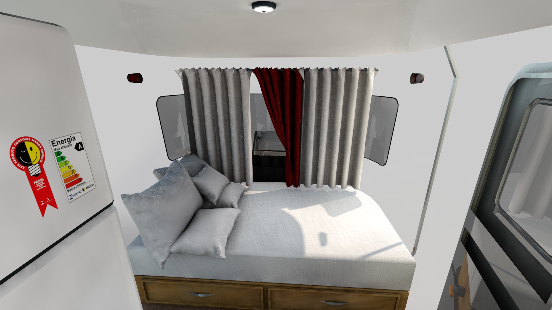 Furnished Trailer 3D model_12