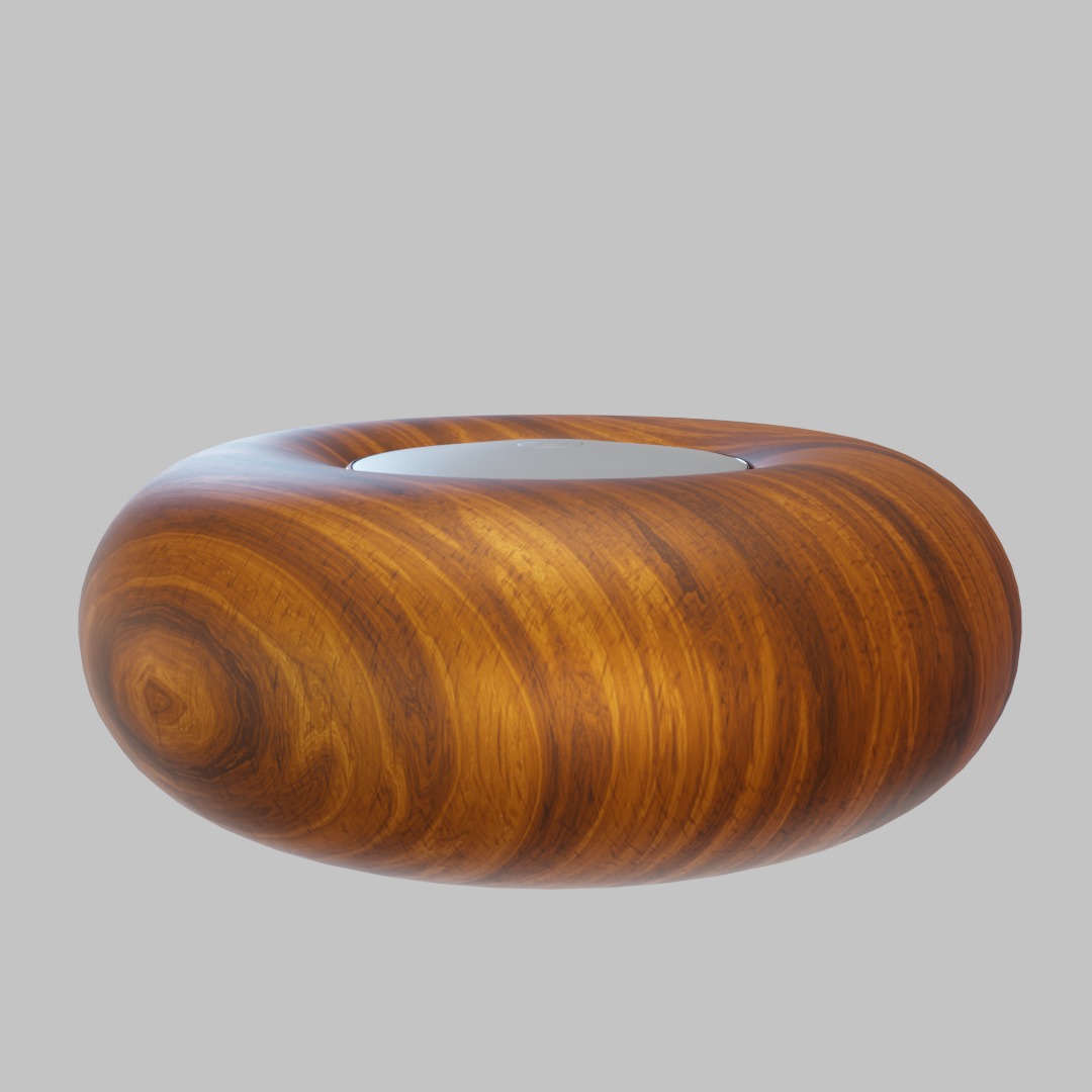 Smart Home Hub Low-poly 3D model_2