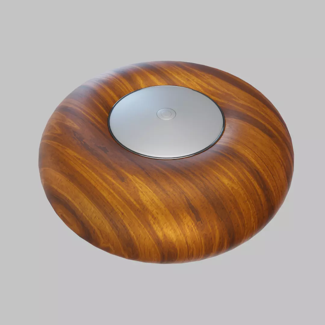 Smart Home Hub Low-poly 3D model_0