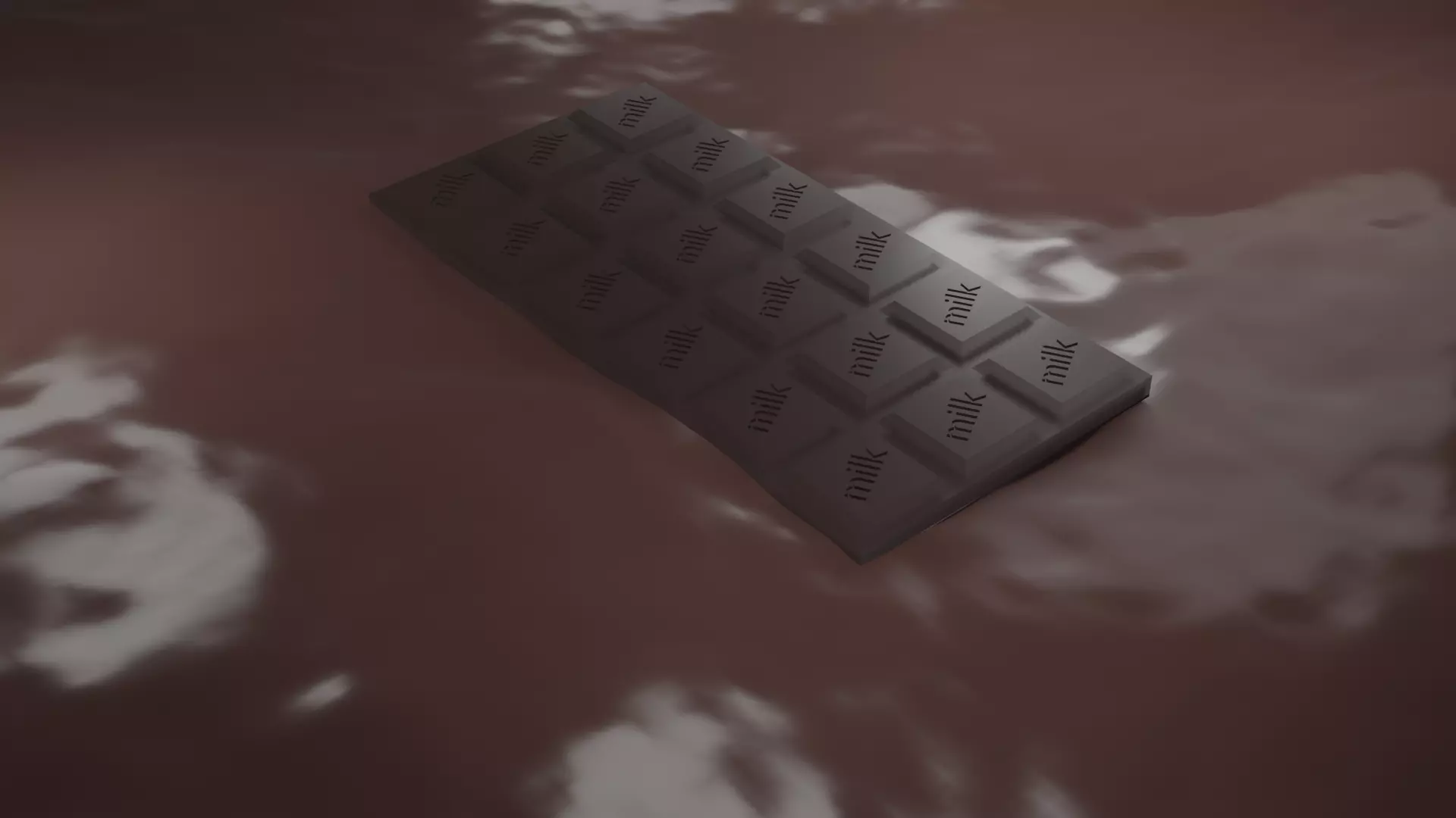 chocolate bar Free low-poly 3D model