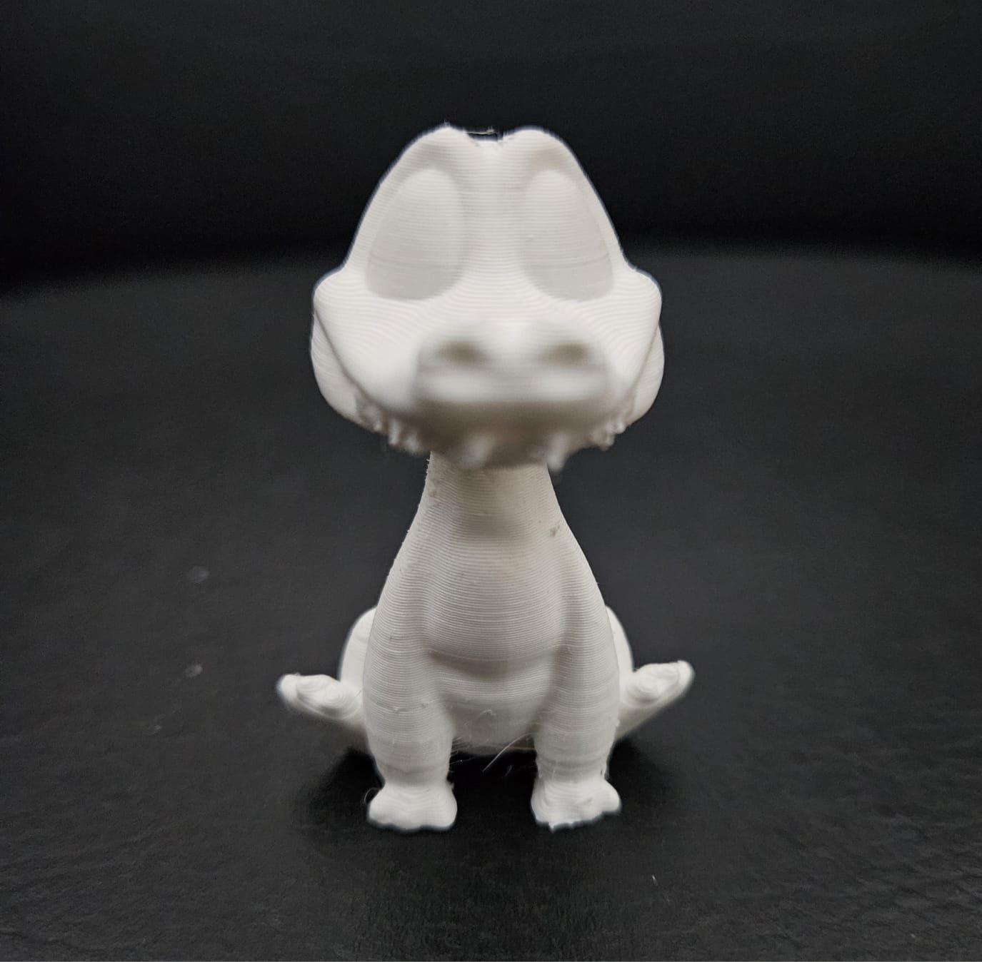 Cartoon Sitting Alligator 3D print model_5