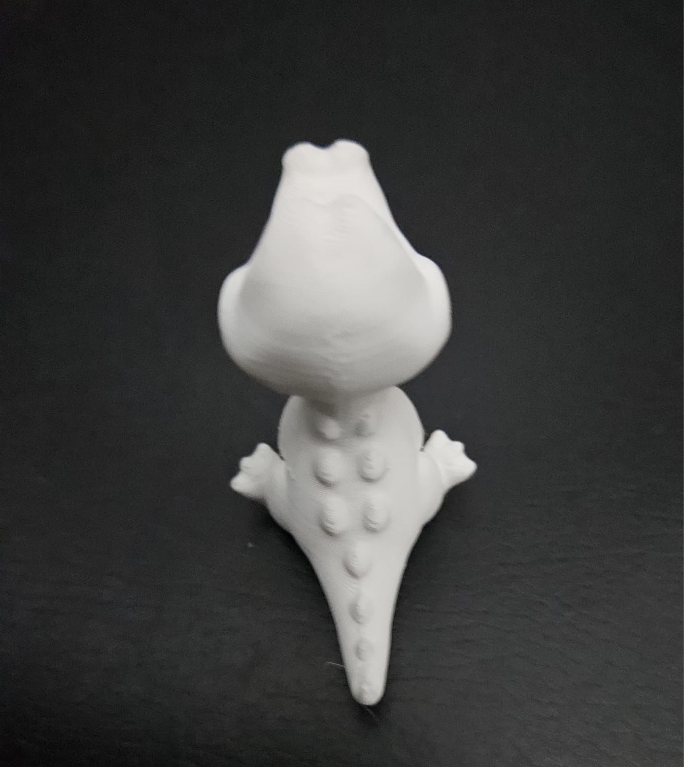 Cartoon Sitting Alligator 3D print model_9