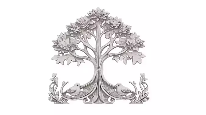 decor set wall panel wall relief mural CNC 43 