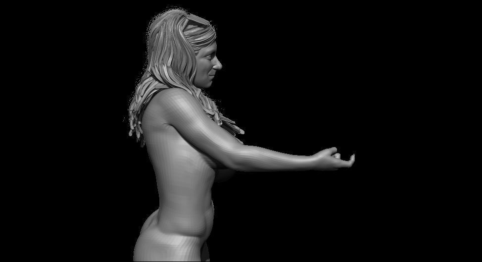 Mia Khalifa Smiley 3D print model_2