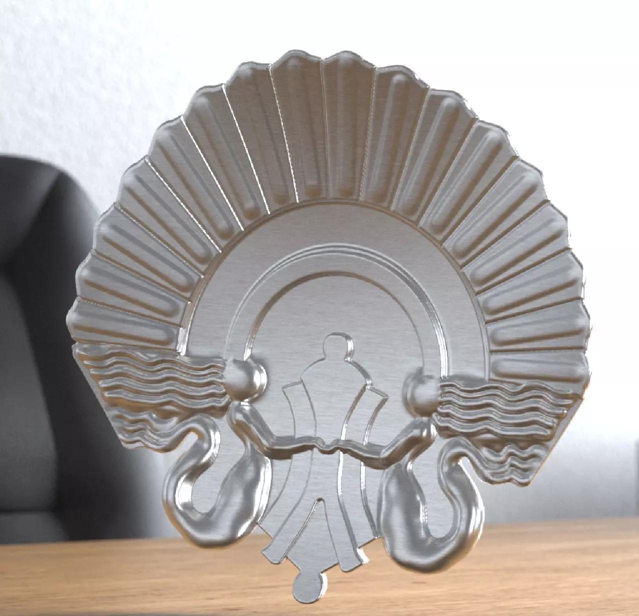 Concha de Plata San Sebastian 3D print model_0