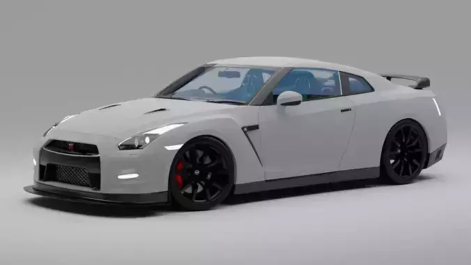 NISSAN GTR 3D model