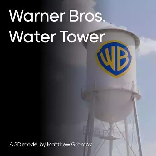 WB Water Tower 3D model