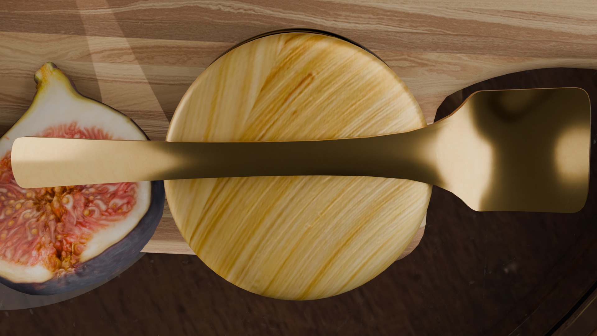 Artisanal Croissant Breakfast Set  3D model_12