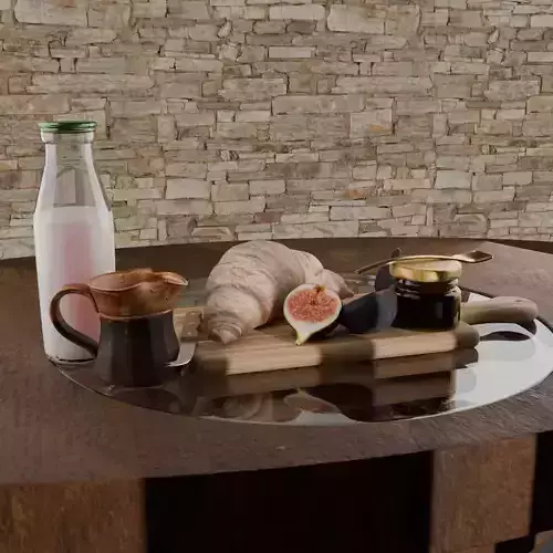 Artisanal Croissant Breakfast Set 