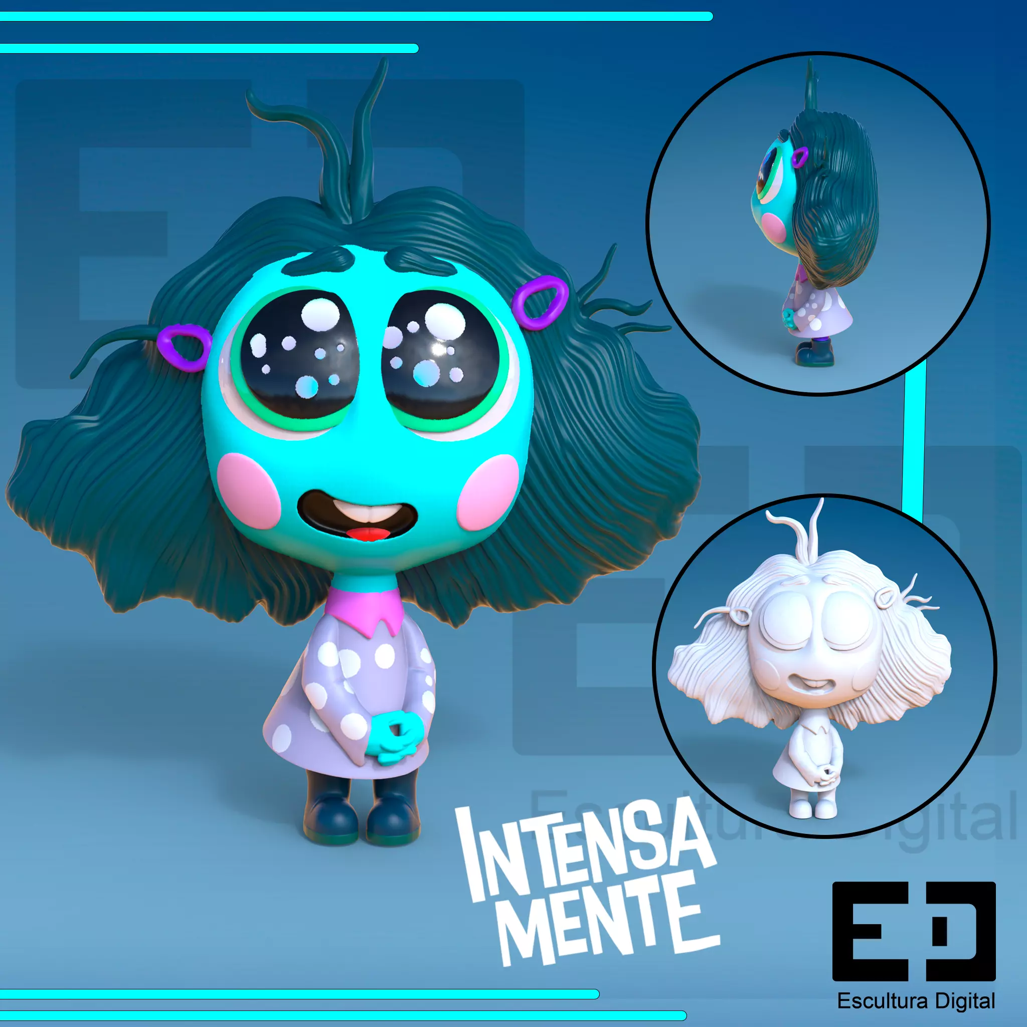 envidia - Intensamente 2 3D print model_0