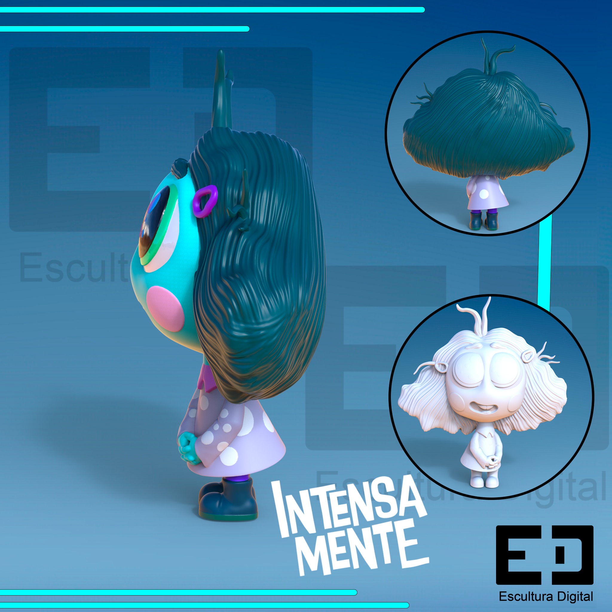 envidia - Intensamente 2 3D print model_1