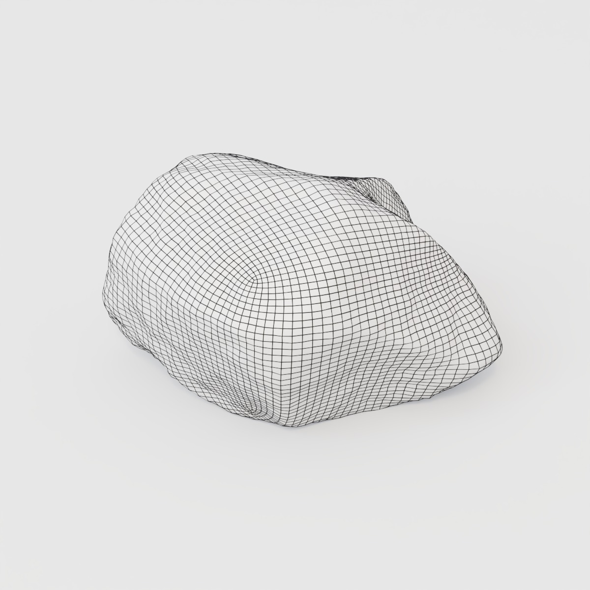 Rock 04 - 3 LOD Models - PBR Textures Low-poly 3D model_2