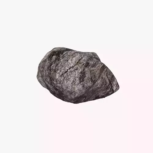 Rock 04 - 3 LOD Models - PBR Textures Low-poly 3D model