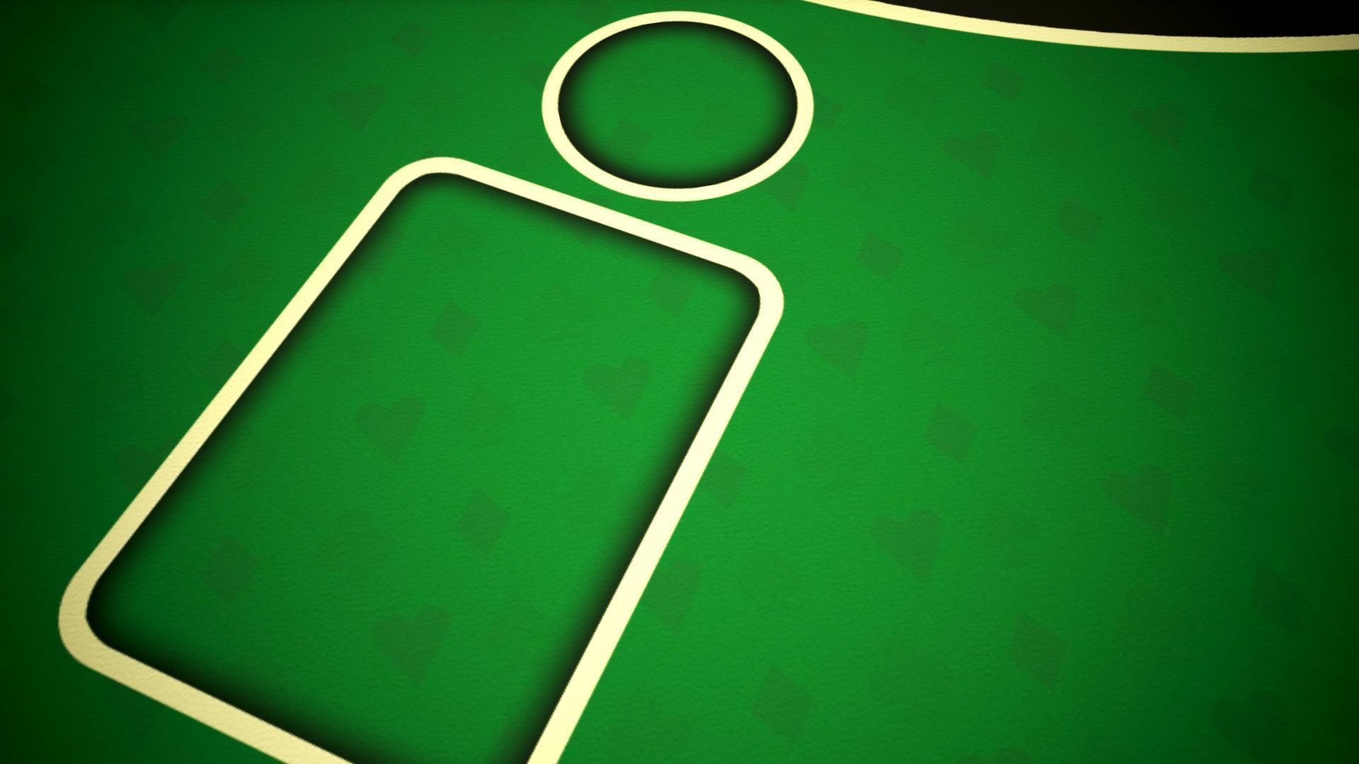 Black Jack Table gambling games Low-poly 3D model_5