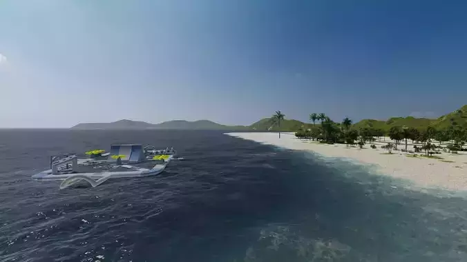 inflatable aqua park