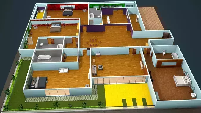 Interior Room Furnitures