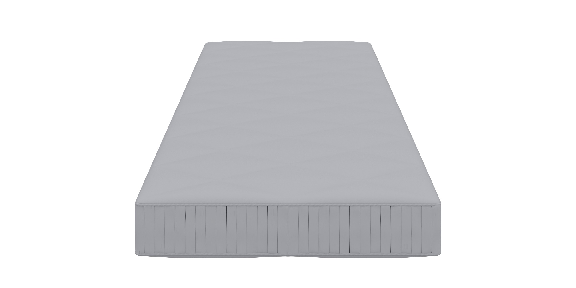 White Rhombus Mattress 3D model_7