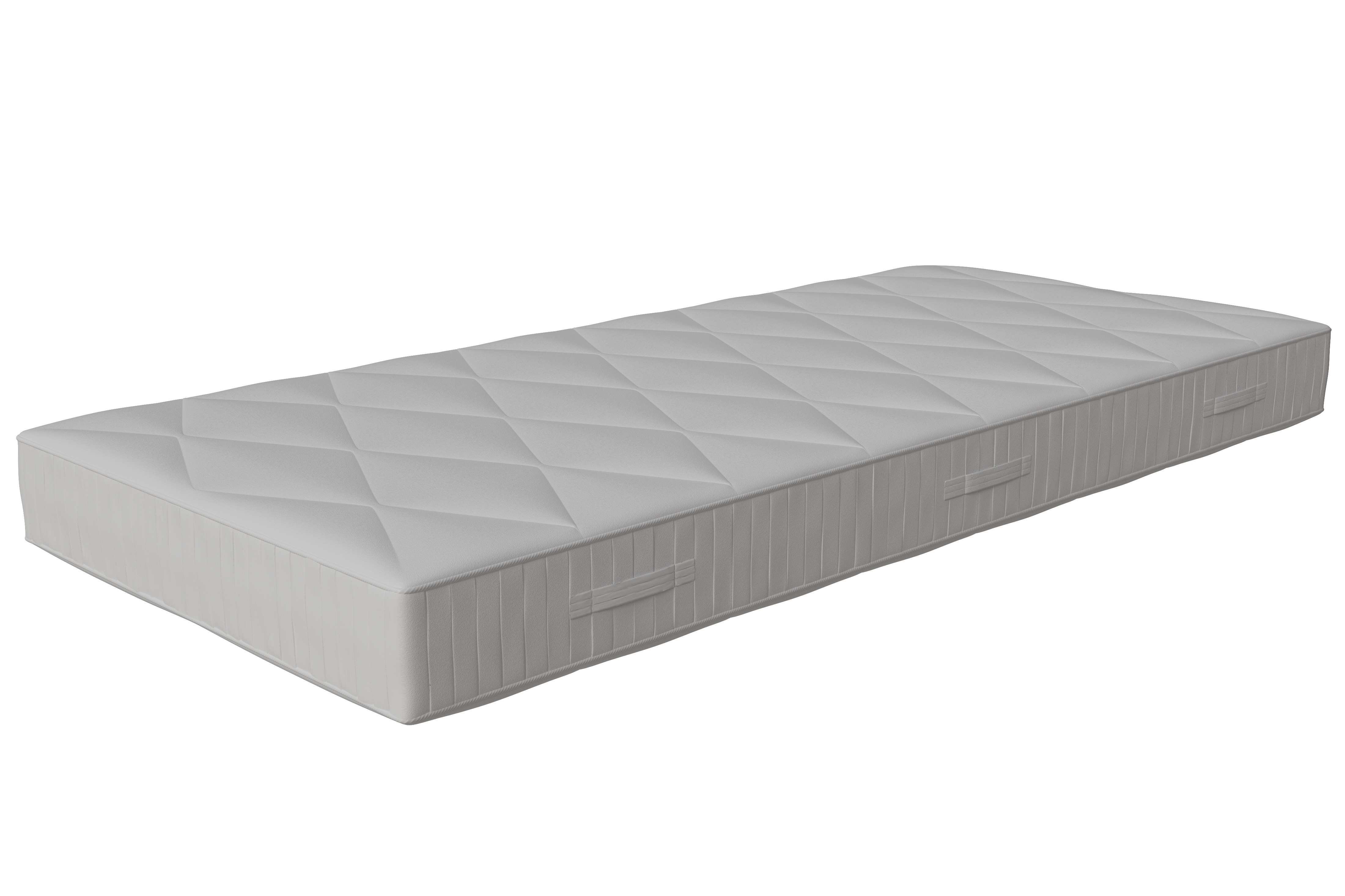 White Rhombus Mattress 3D model_11
