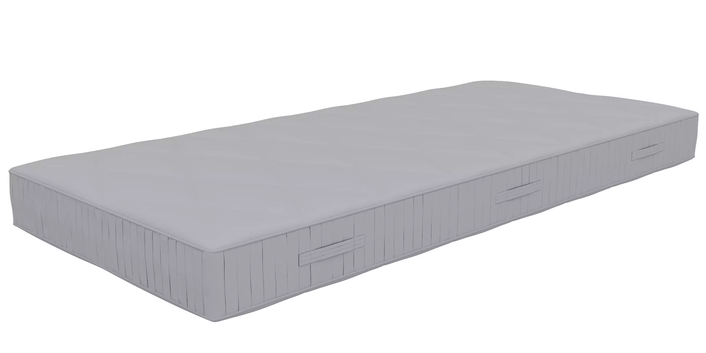 White Rhombus Mattress 3D model_0