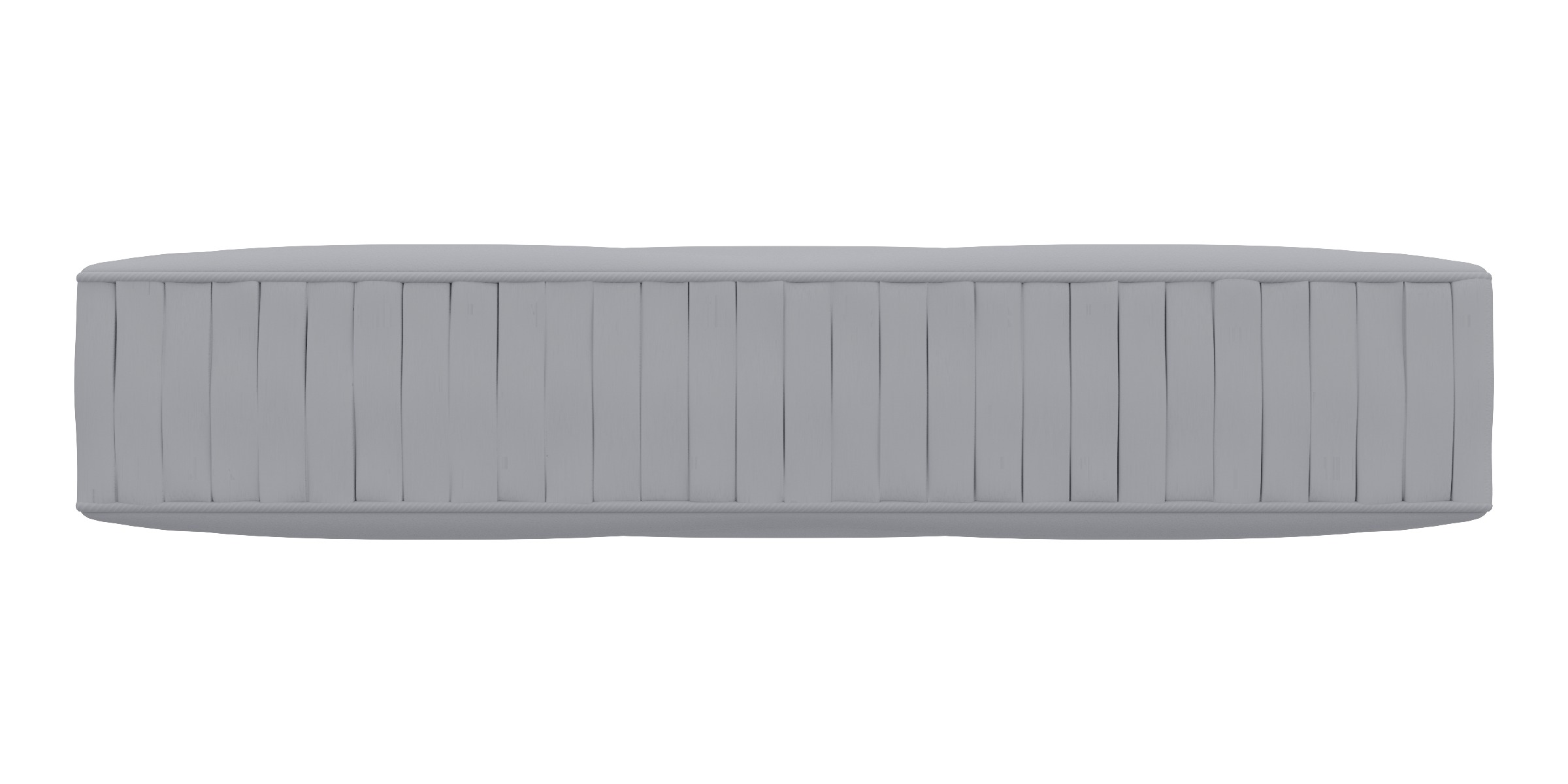 White Rhombus Mattress 3D model_3