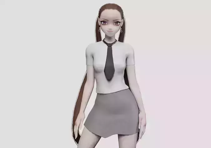 sweet cute girl V24748 