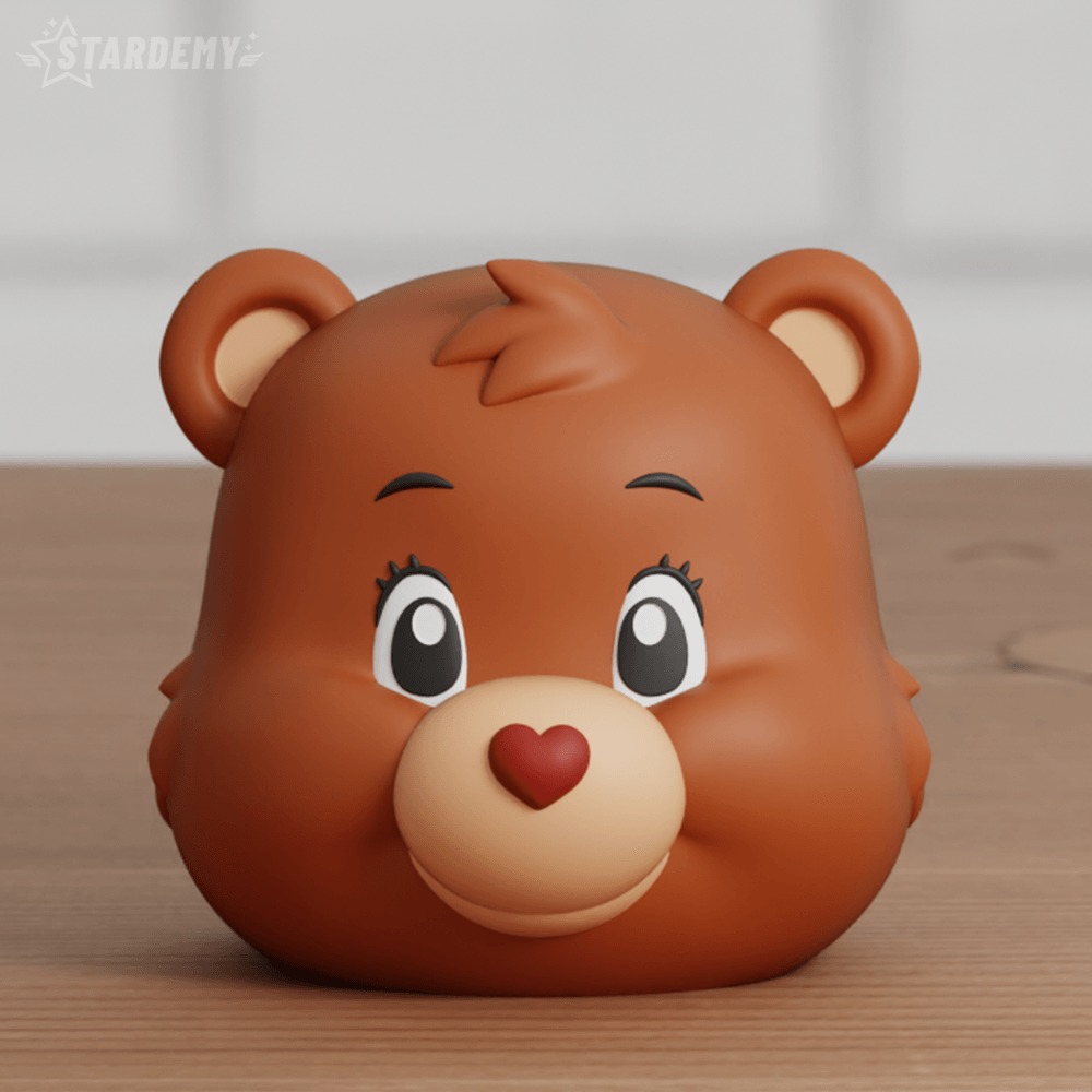 Care Bears 80s Planter Retro Pen Holder 3D model 3D printable