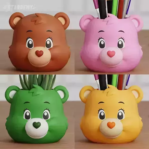 Care Bears 80s Planter Retro Pen Holder