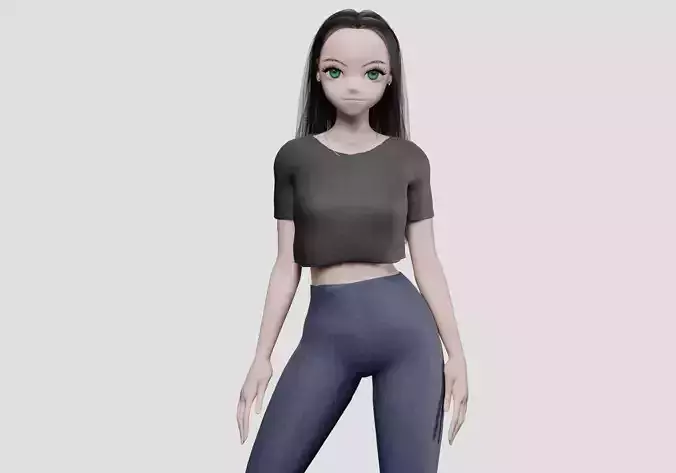 cute Standard girl V29365 