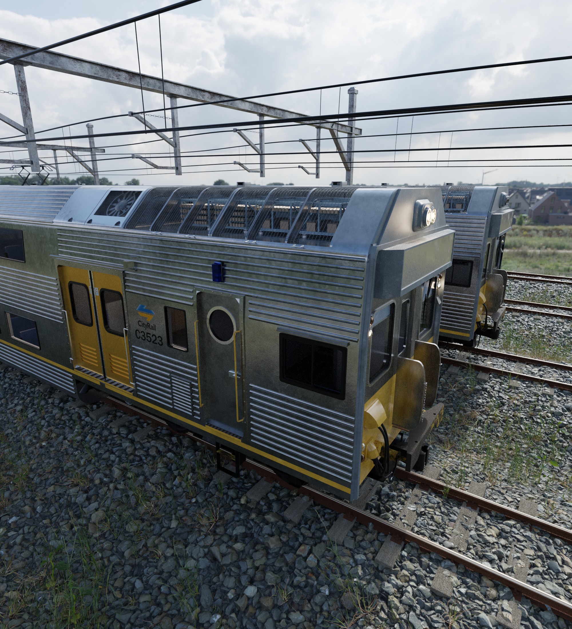 Sydney Trains K-Set 3D Model 3D model_6