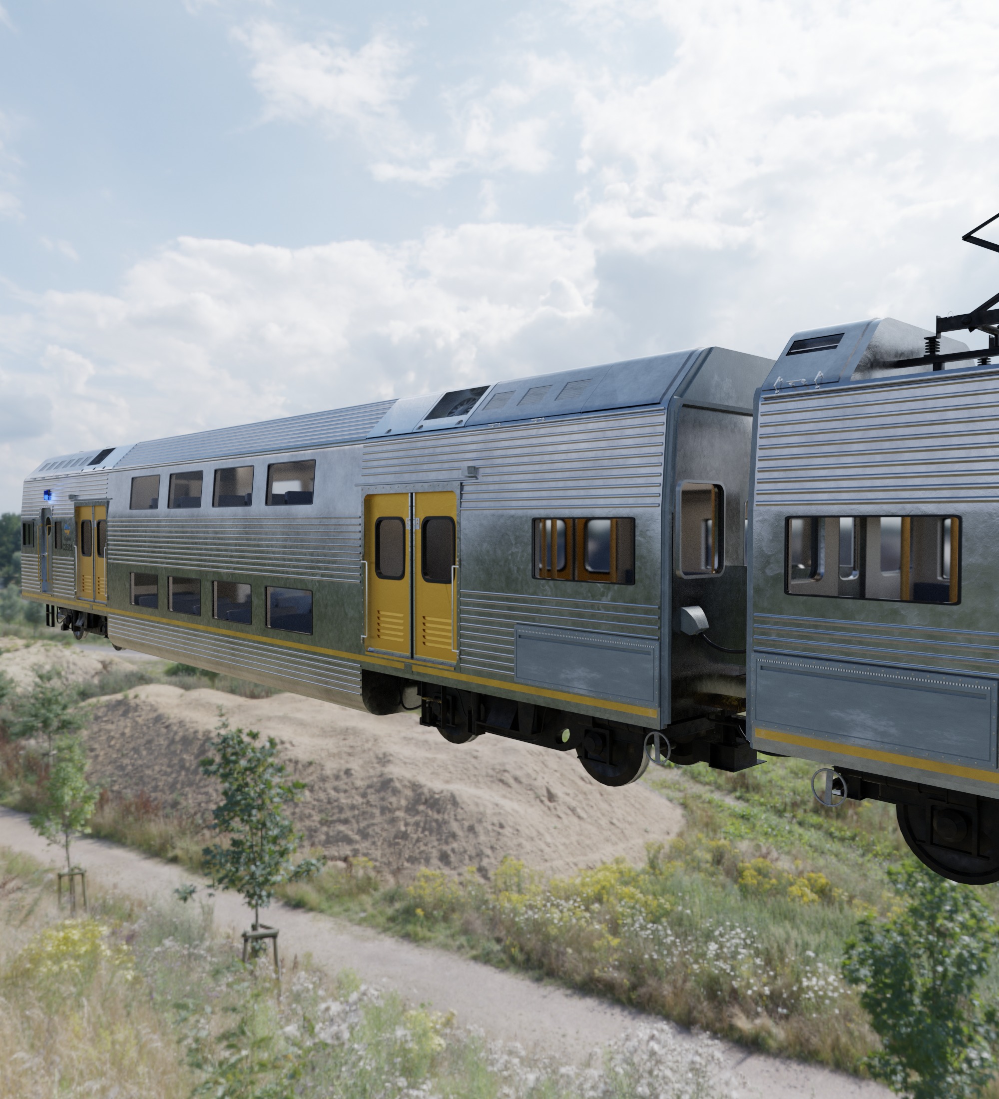 Sydney Trains K-Set 3D Model 3D model_18