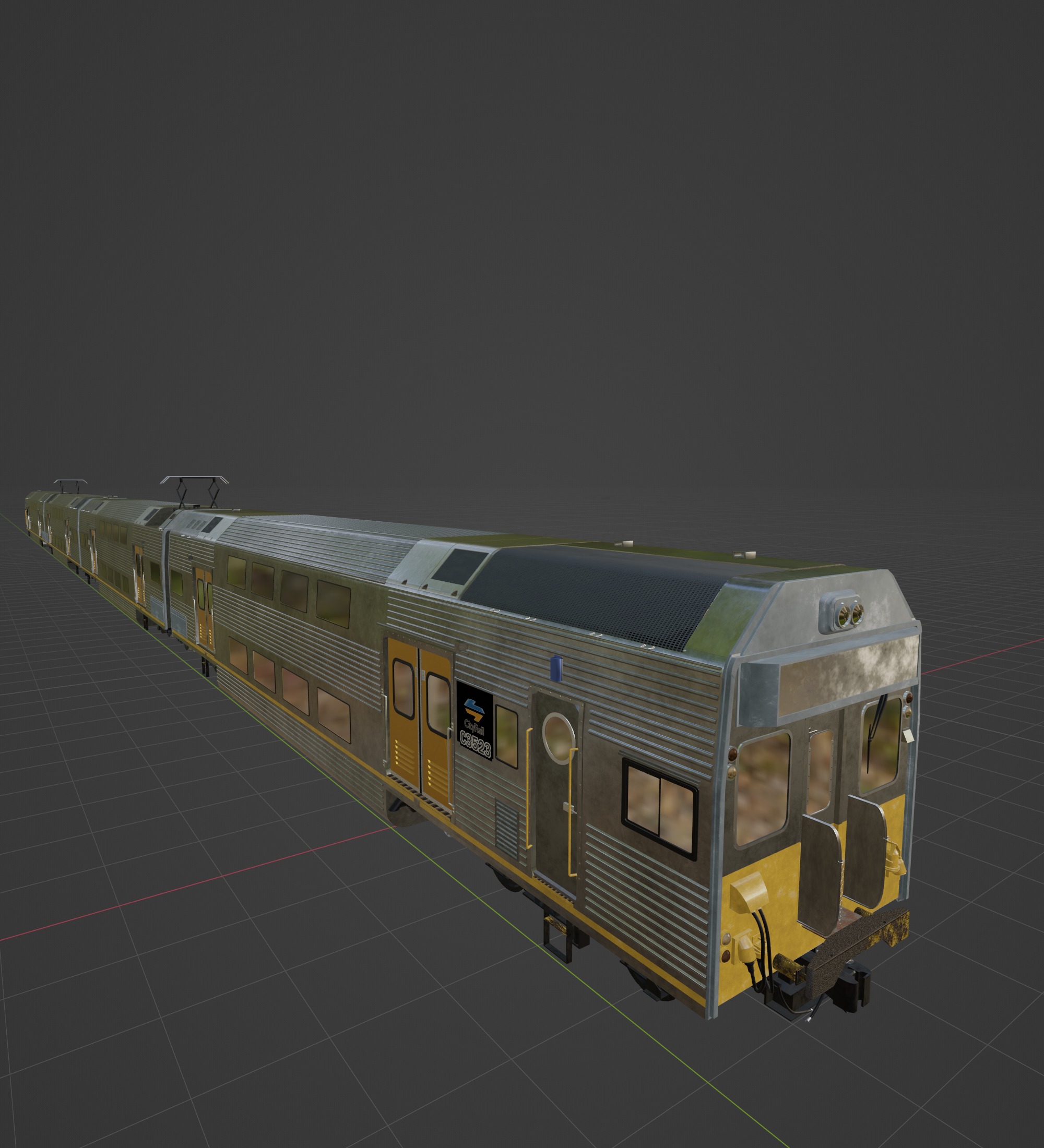 Sydney Trains K-Set 3D Model 3D model_15