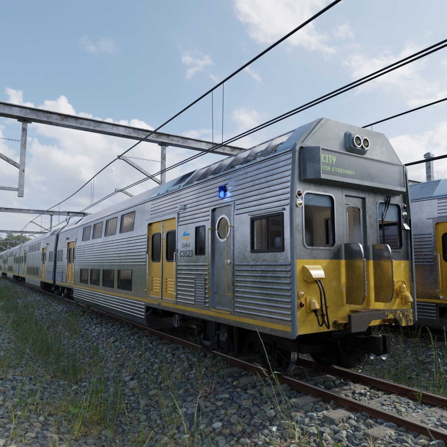Sydney Trains K-Set 3D Model 3D model_5