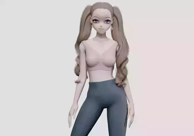 classic anime girl V36021 