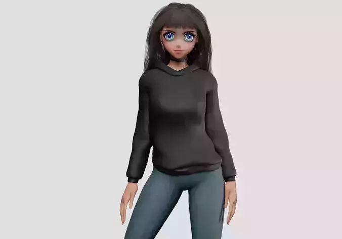 Basic Beautiful girl V35279 