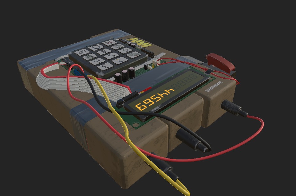 C4 Bomb CSGO Low-poly 3D model_3