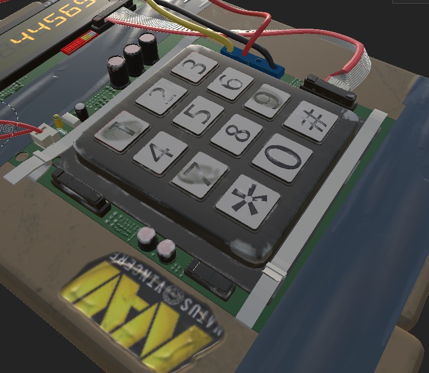 C4 Bomb CSGO Low-poly 3D model_6