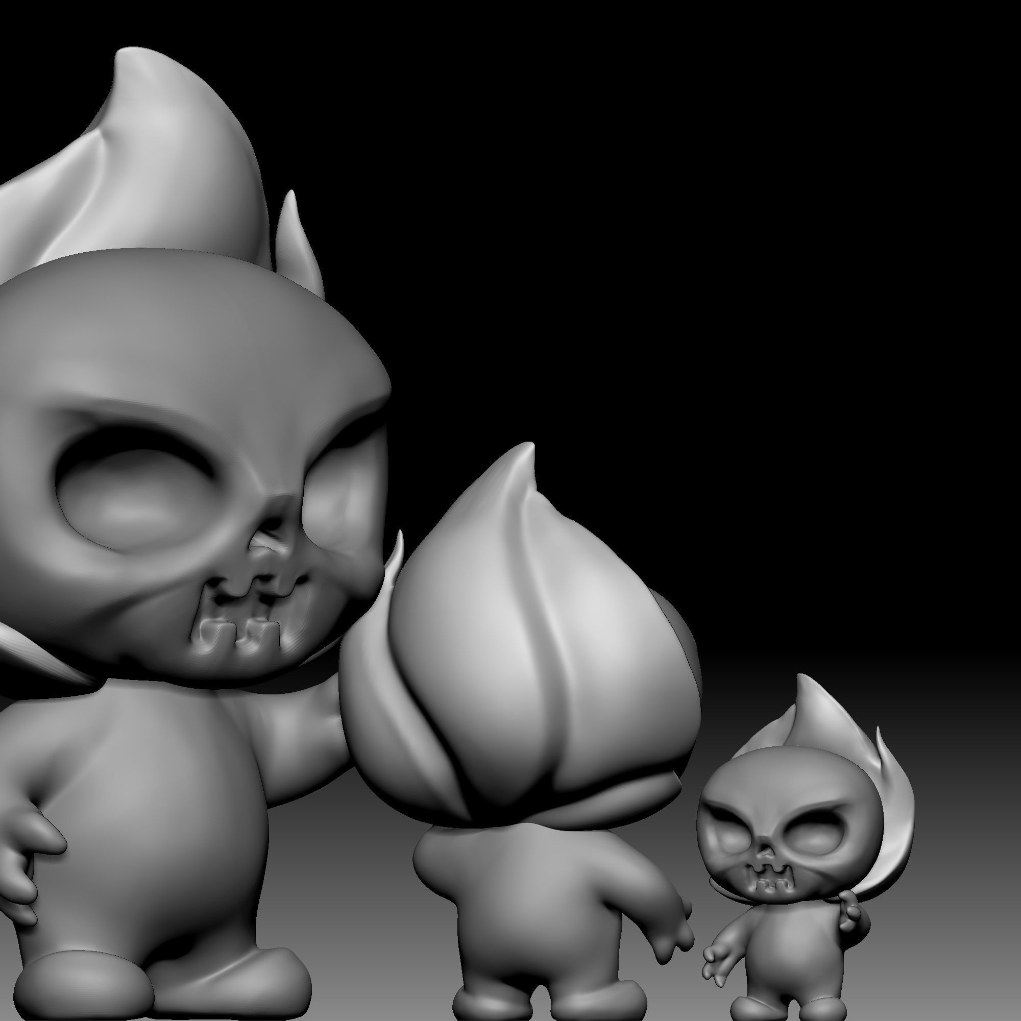 Bone man 030 3D print model_4