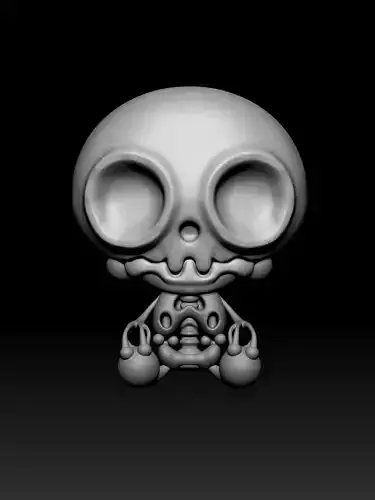 Bone man 050 3D print model