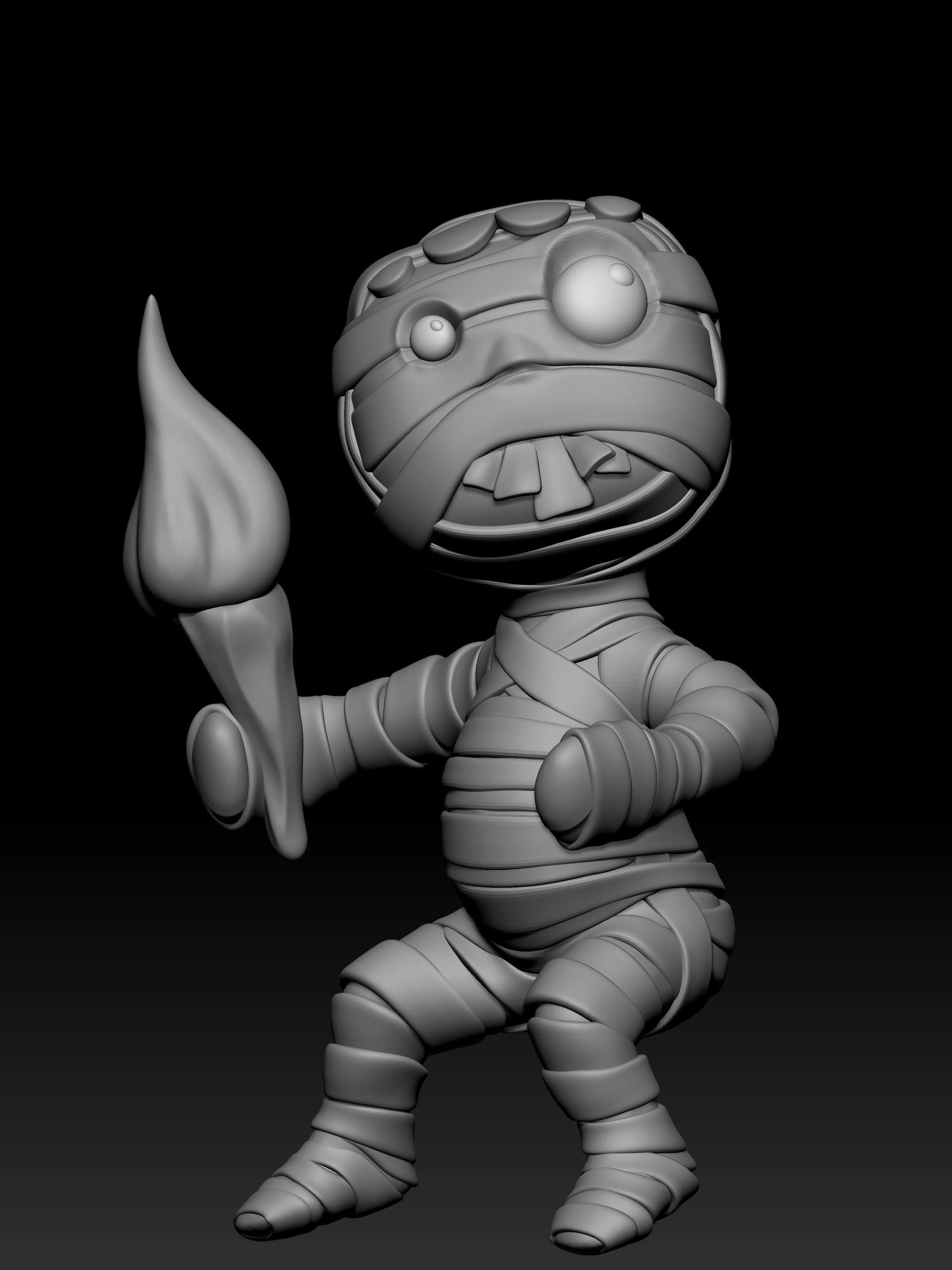 Bone man 070 3D print model_0