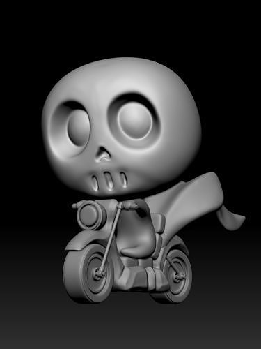 Bone man 0100 3D print model