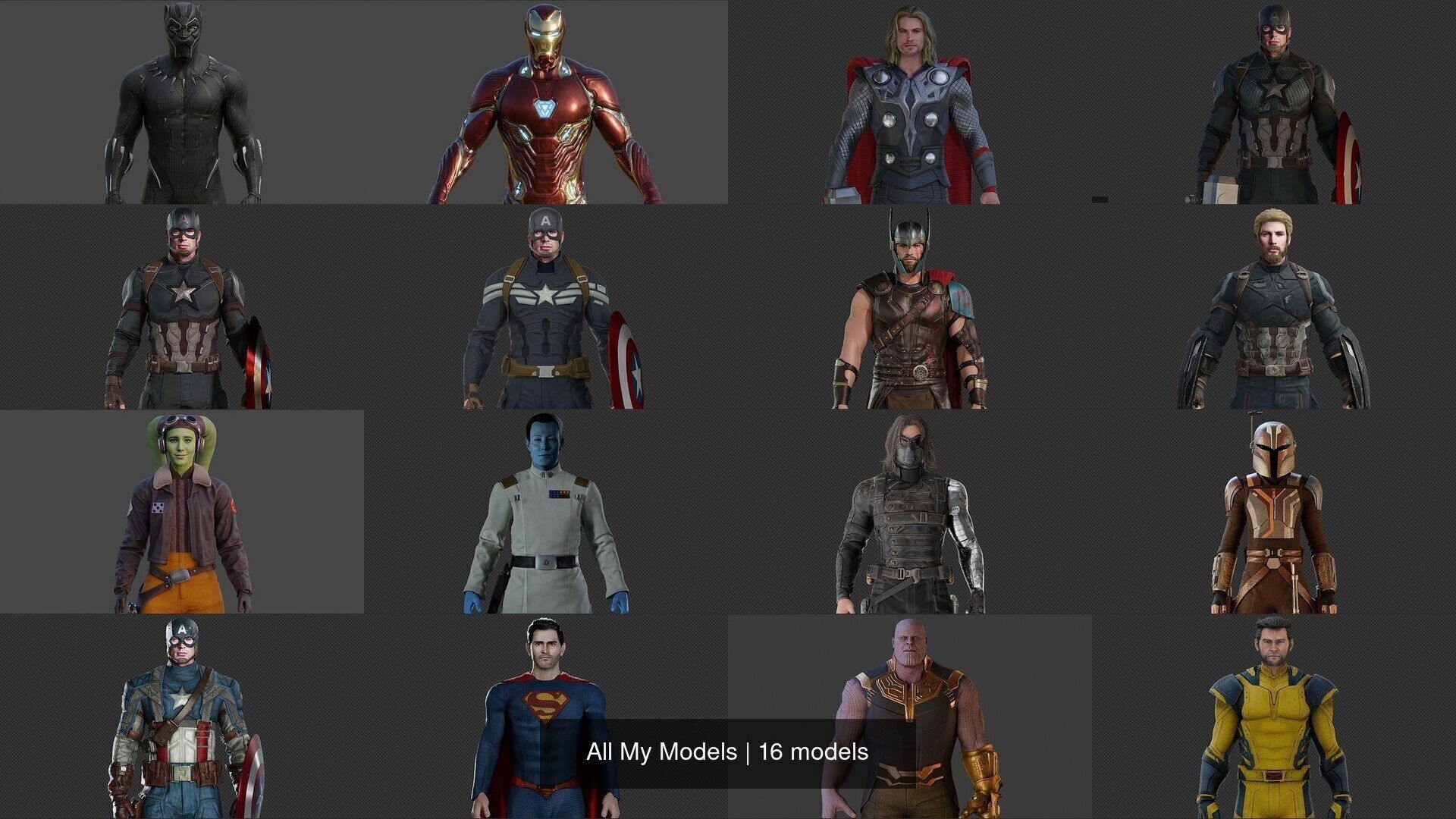 All My Models 3D Model Collection_4