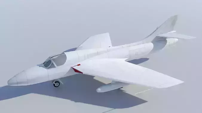 Hawker Hunter T8 static