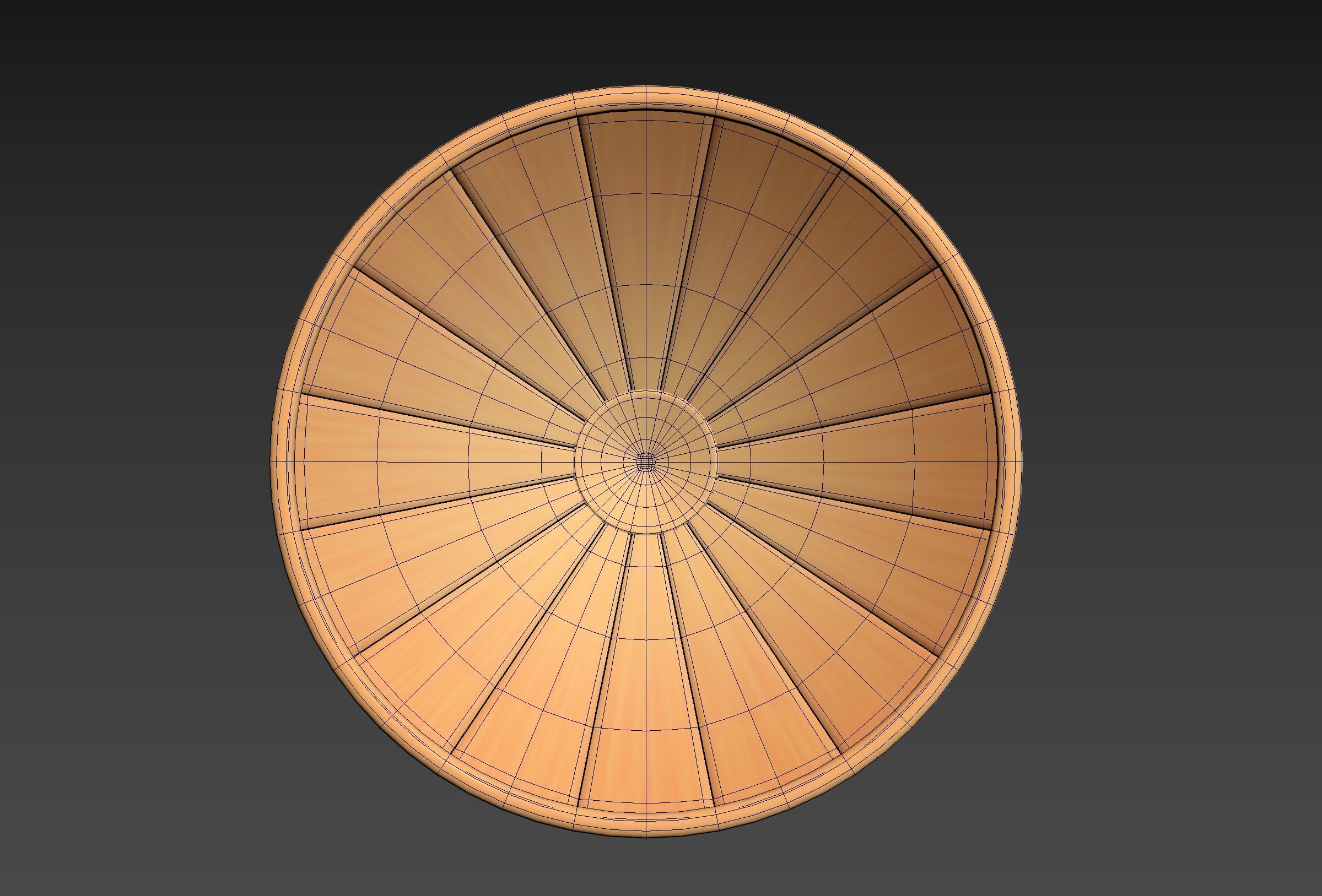 Hat041 Bamboo Hat 3D model_18