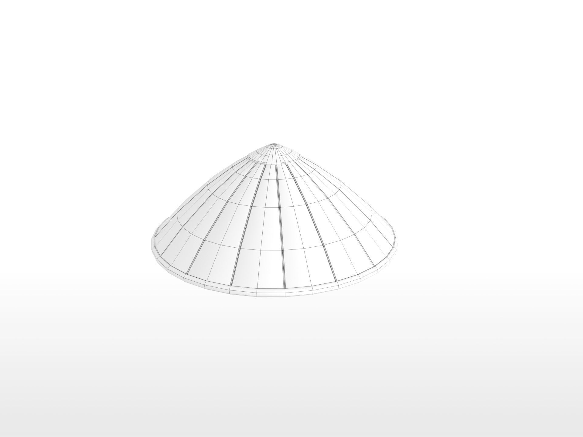Hat041 Bamboo Hat 3D model_25