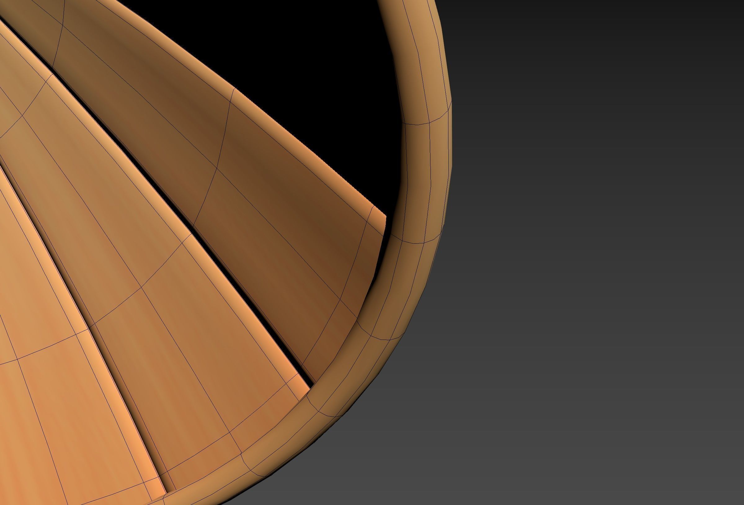 Hat041 Bamboo Hat 3D model_20