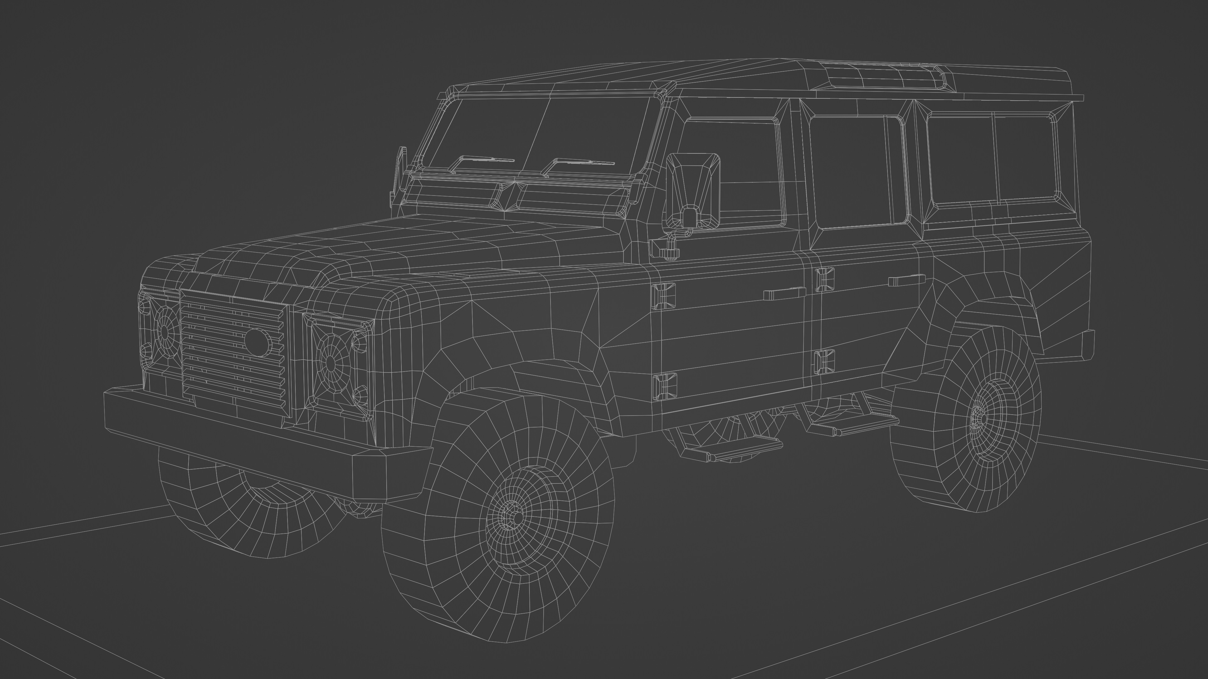 Ranover Offender With 13 Replaceable Attachments Low-poly 3D model_3