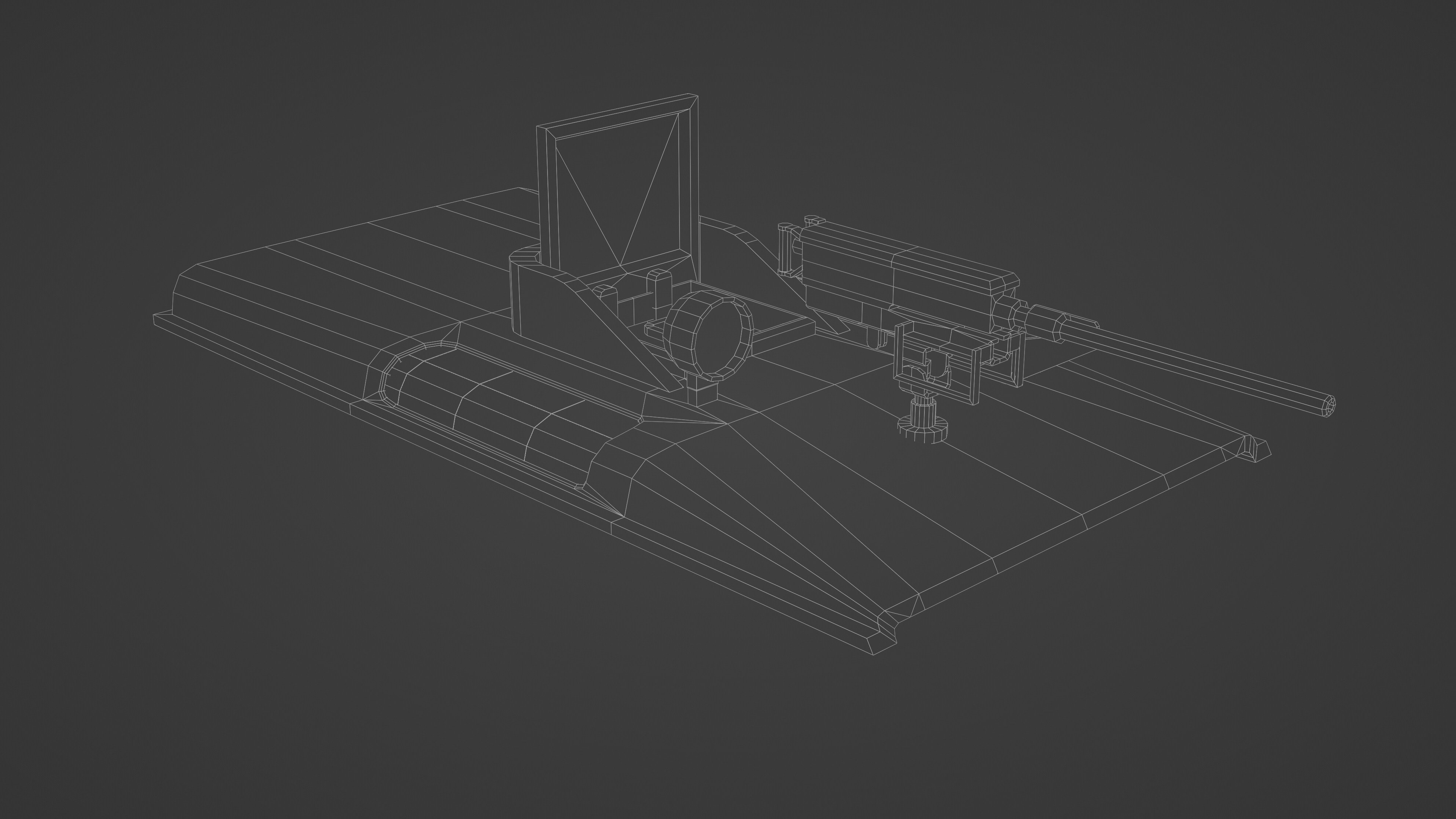 Ranover Offender With 13 Replaceable Attachments Low-poly 3D model_17