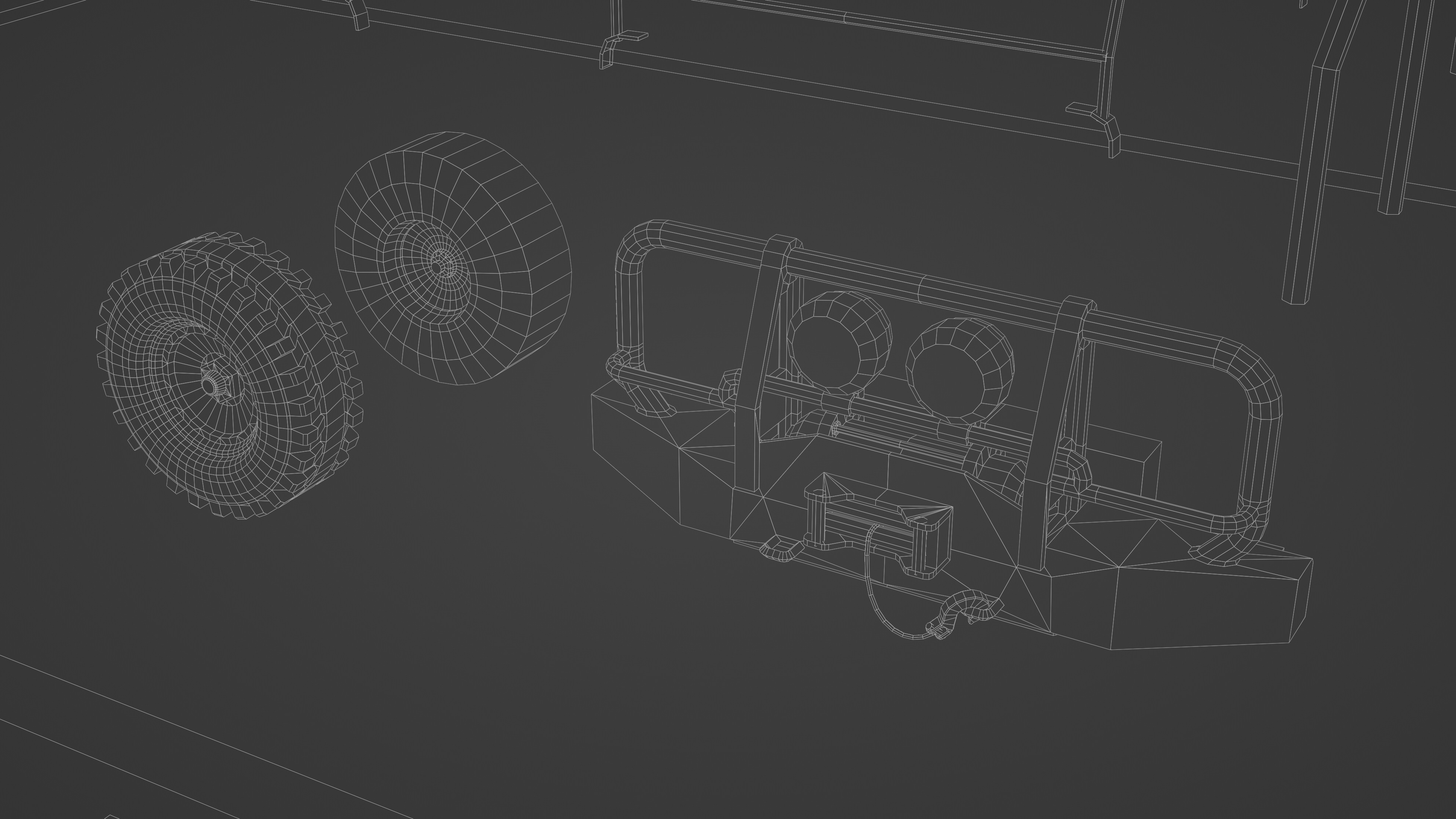 Ranover Offender With 13 Replaceable Attachments Low-poly 3D model_18