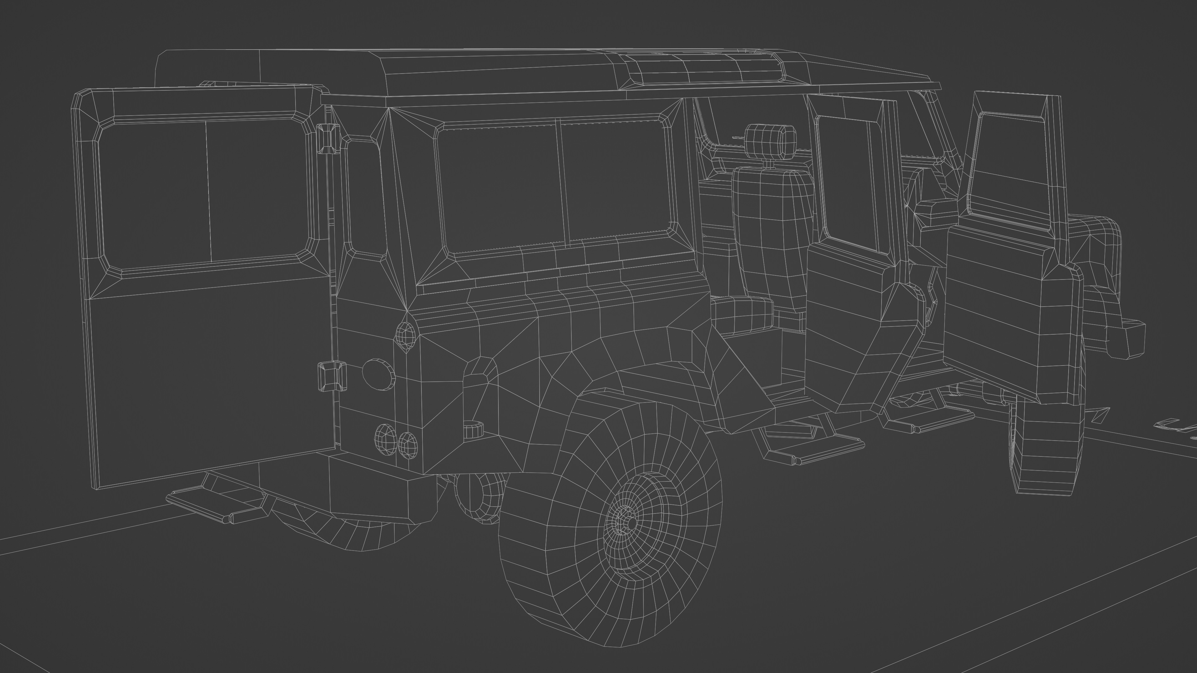 Ranover Offender With 13 Replaceable Attachments Low-poly 3D model_22